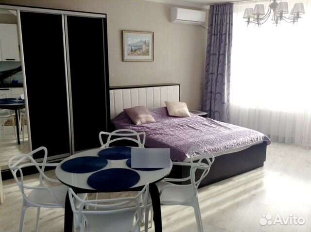 

Квартира-студия, 40 м², 2 кровати