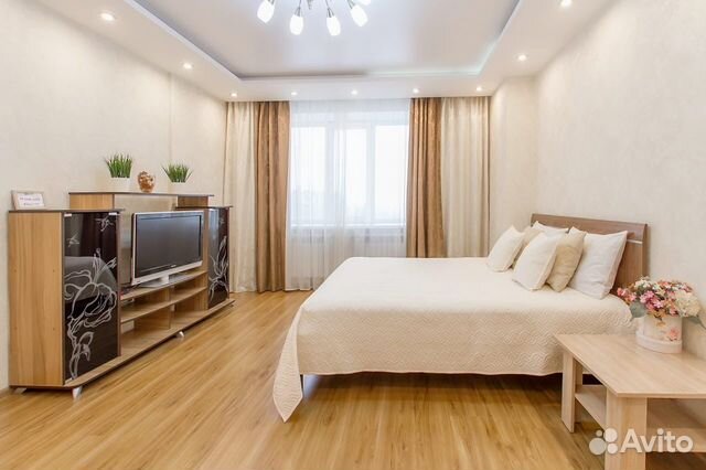 

1-к. квартира, 55 м², 2 кровати