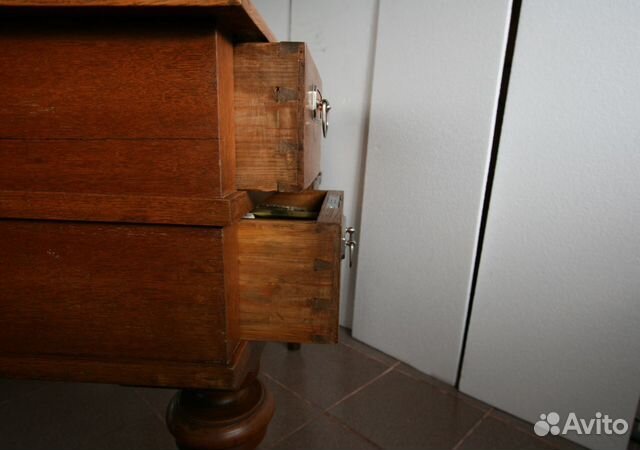 Стол кабинетный старинный— фотография №3