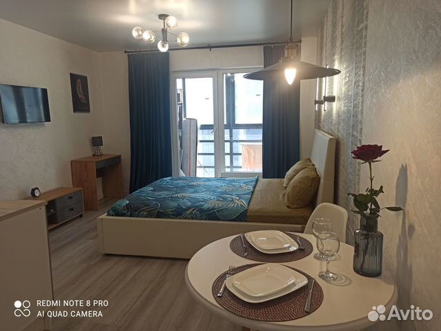 

Квартира-студия, 31 м², 1 кровать