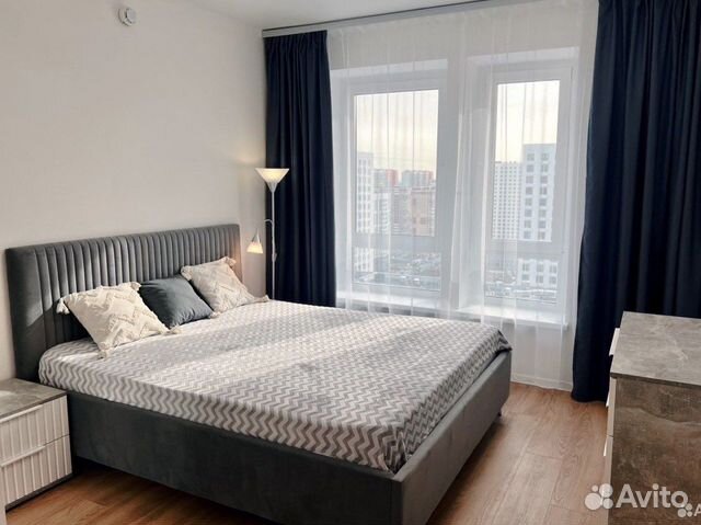 

2-к. квартира, 53,8 м², 2 кровати