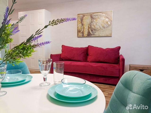 

Квартира-студия, 36 м², 2 кровати
