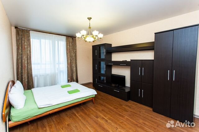 

1-к. квартира, 46 м², 2 кровати