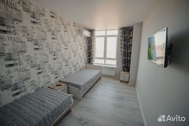 

1-к. квартира, 45 м², 2 кровати