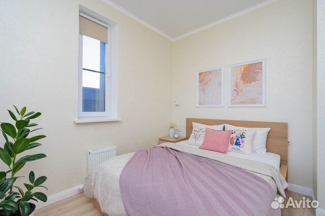 

1-к. квартира, 40 м², 2 кровати