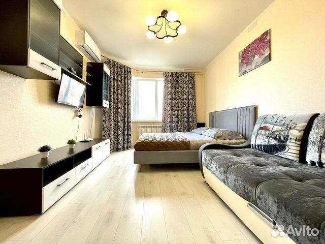 

1-к. квартира, 40 м², 3 кровати
