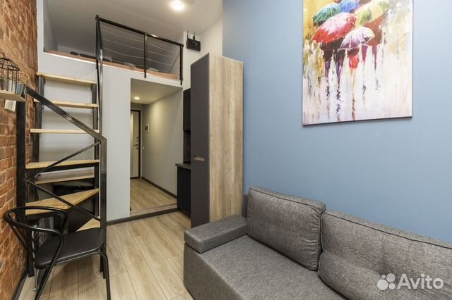 

Квартира-студия, 15 м², 2 кровати