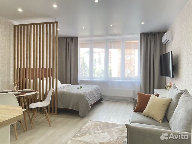 

Квартира-студия, 32 м², 2 кровати