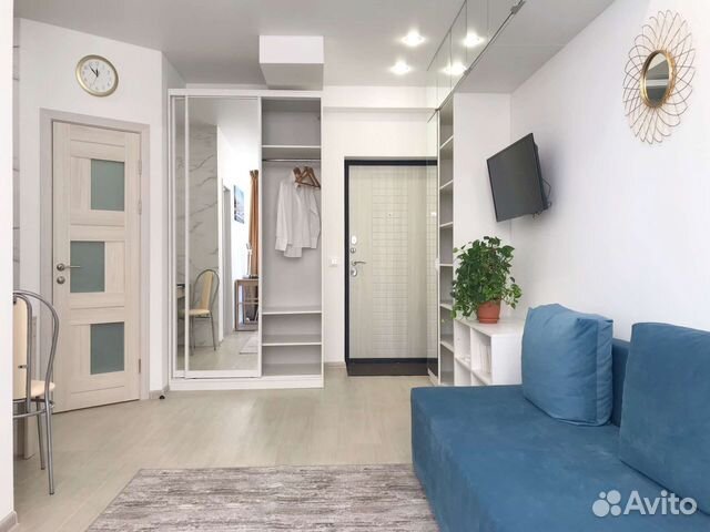 

1-к. квартира, 38 м², 2 кровати