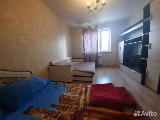 

1-к. квартира, 38 м², 2 кровати