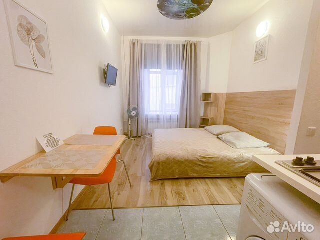 

Квартира-студия, 15 м², 1 кровать