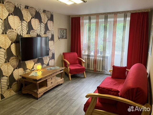 

2-к. квартира, 45 м², 2 кровати