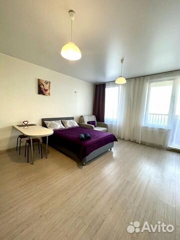 

1-к. квартира, 30 м², 2 кровати