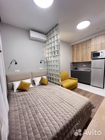 

Квартира-студия, 18 м², 2 кровати