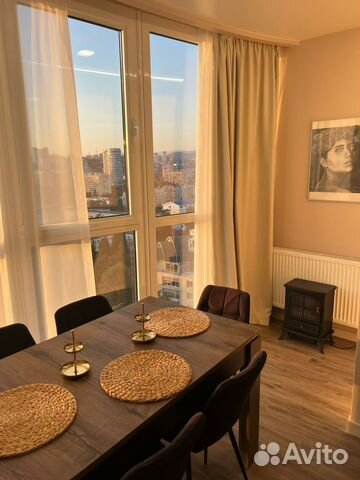 

1-к. квартира, 68 м², 3 кровати