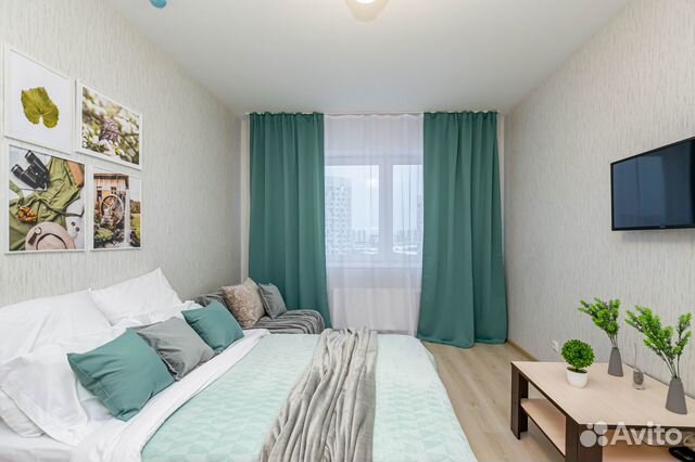 

1-к. квартира, 43 м², 3 кровати