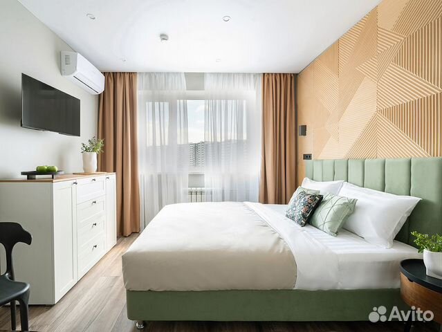 

Квартира-студия в апарт-отеле, 22 м², 3 кровати
