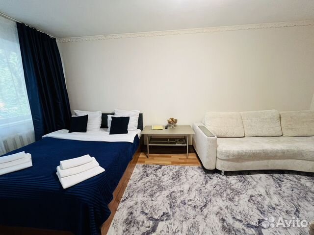 

1-к. квартира, 38 м², 2 кровати