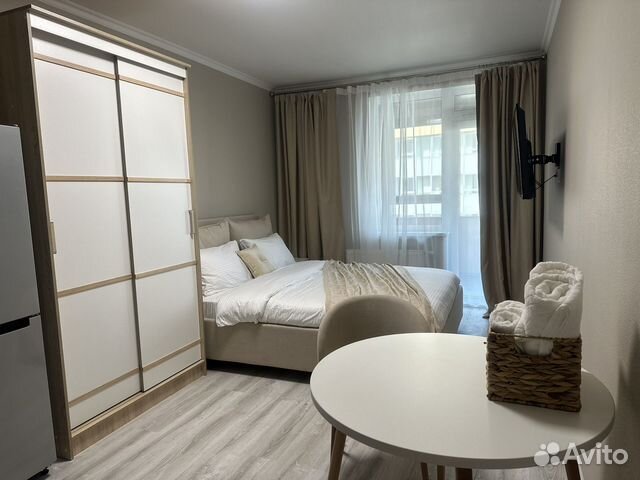 

Квартира-студия, 25 м², 1 кровать