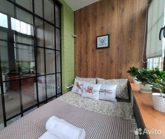 

Квартира-студия, 20 м², 2 кровати