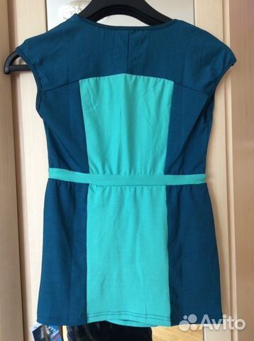 Новые топы р. 44-46, трикотаж, 2 шт