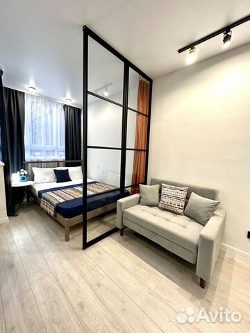 

Квартира-студия, 28 м², 2 кровати