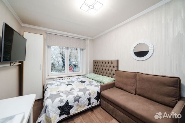 

1-к. квартира, 20 м², 2 кровати