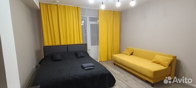 

Квартира-студия, 27 м², 2 кровати