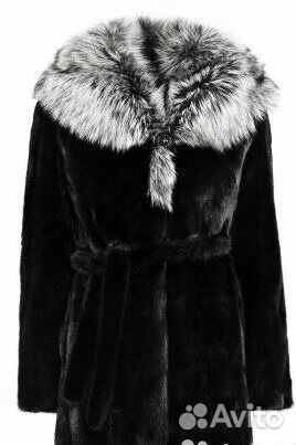 Норка+ лиса шикарный капюшон Норка+ лиса шикарный капюшон