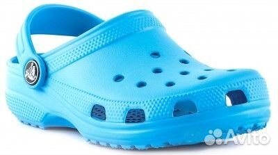 Сабо сандалии сланцы Crocs Classic бирюза унисекс