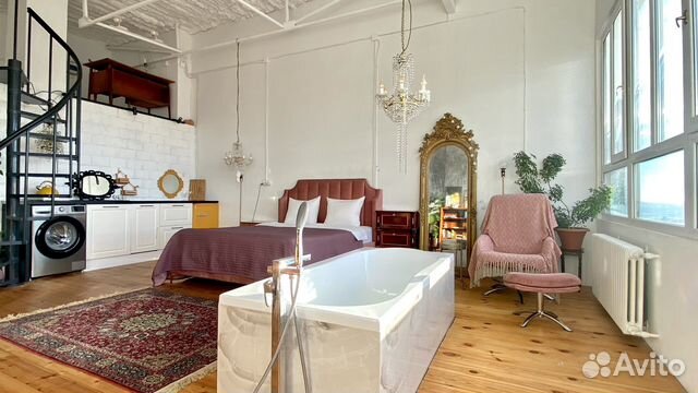 

Квартира-студия, 70 м², 2 кровати