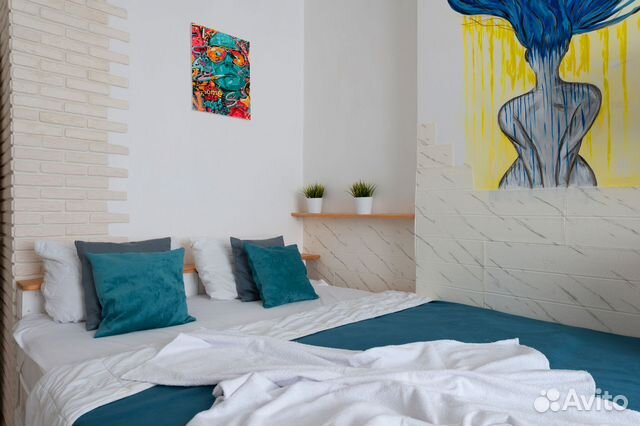 

1-к. квартира, 47 м², 2 кровати