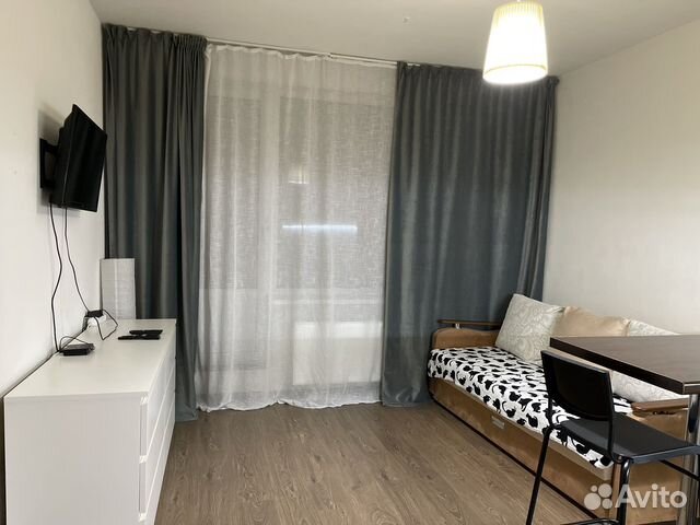 

Квартира-студия, 25 м², 1 кровать
