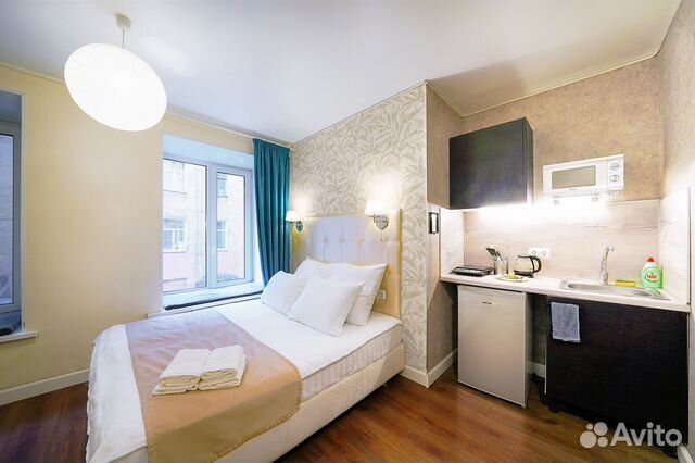 

Квартира-студия, 20 м², 2 кровати
