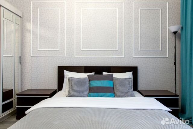 

1-к. квартира, 40 м², 2 кровати