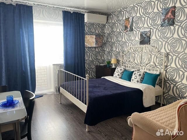 

Квартира-студия, 38 м², 2 кровати