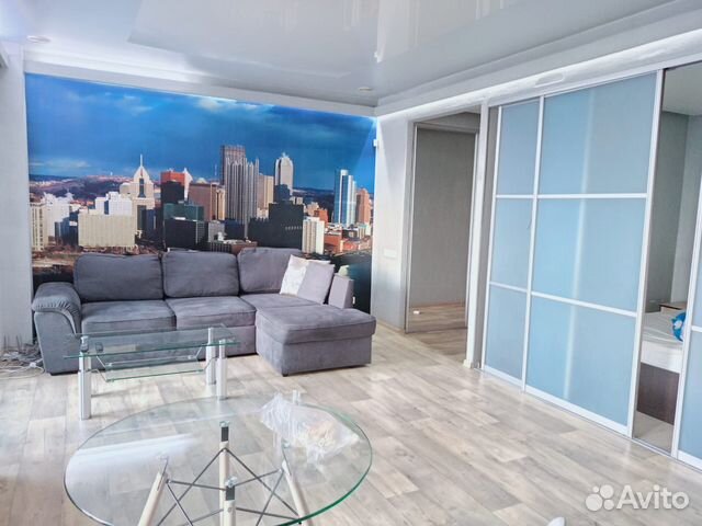

Квартира-студия, 53 м², 2 кровати