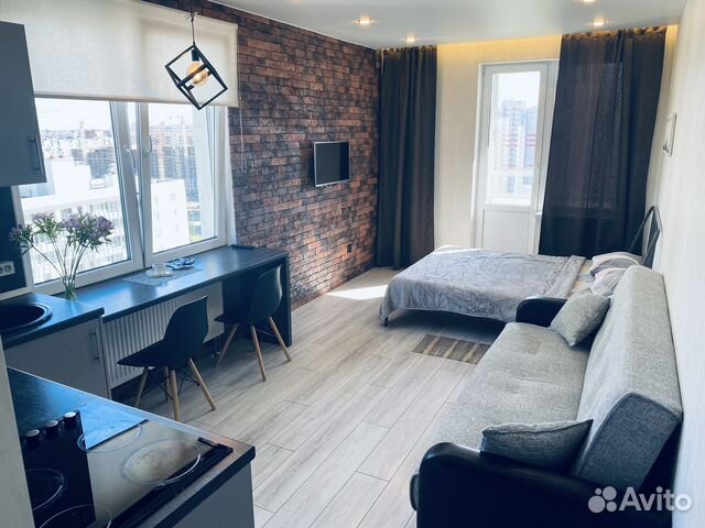 

Квартира-студия, 30 м², 2 кровати