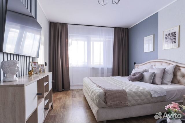 

1-к. квартира, 39 м², 3 кровати