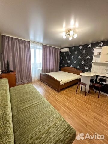 

Квартира-студия, 32 м², 2 кровати