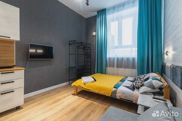 

Квартира-студия, 25 м², 1 кровать
