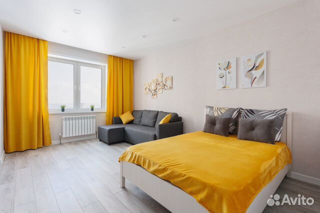 

1-к. квартира, 45 м², 4 кровати