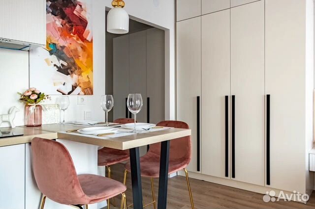 

Квартира-студия, 28 м², 2 кровати