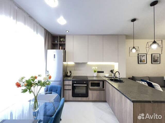 

1-к. квартира, 50 м², 3 кровати
