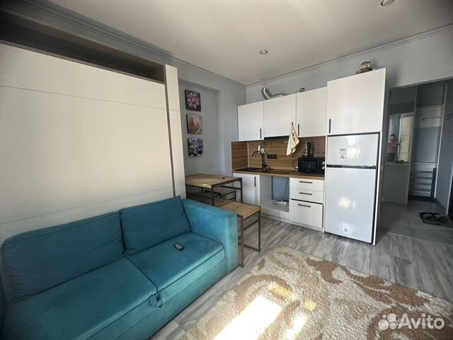 

Квартира-студия, 27 м², 1 кровать