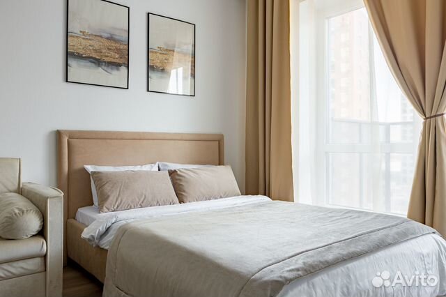 

Квартира-студия, 28 м², 2 кровати