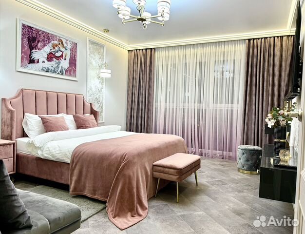 

1-к. квартира, 46 м², 3 кровати
