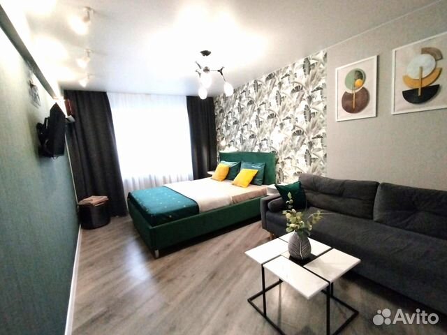 

1-к. квартира, 32 м², 3 кровати