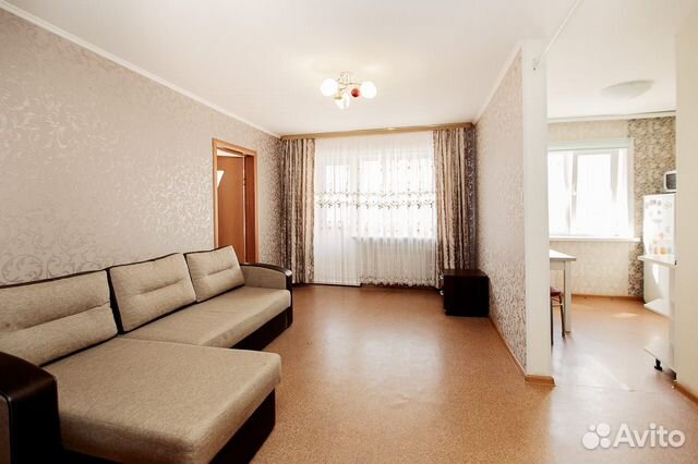 

2-к. квартира, 48 м², 2 кровати