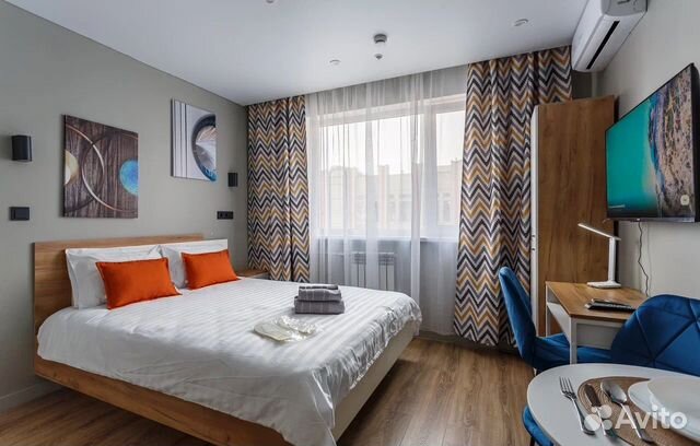

Квартира-студия в апарт-отеле, 18 м², 1 кровать